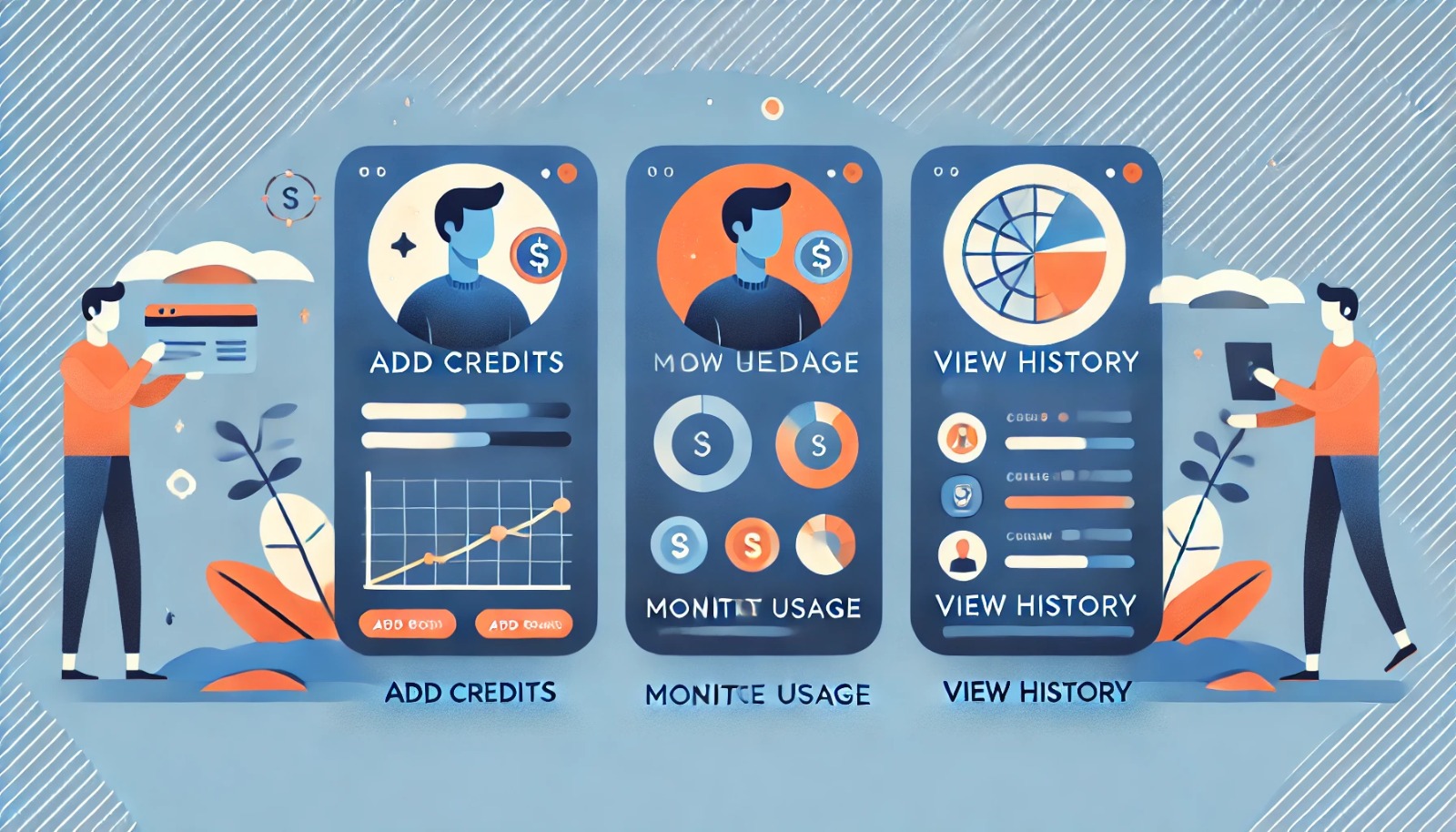 Imagem ilustrativa representando o gerenciamento de crédito